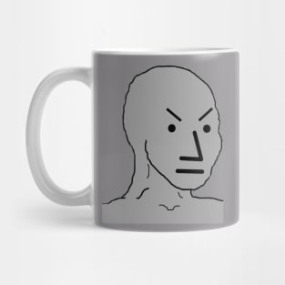 Angry Face Meme Mug